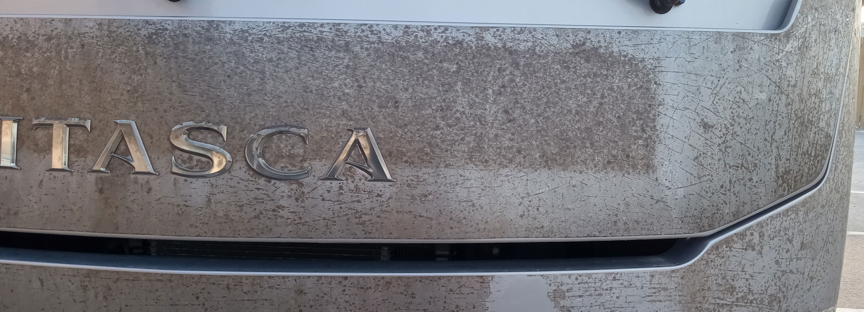 RV PPF (Paint Protection Film) removal service in Virginia Beach — Before